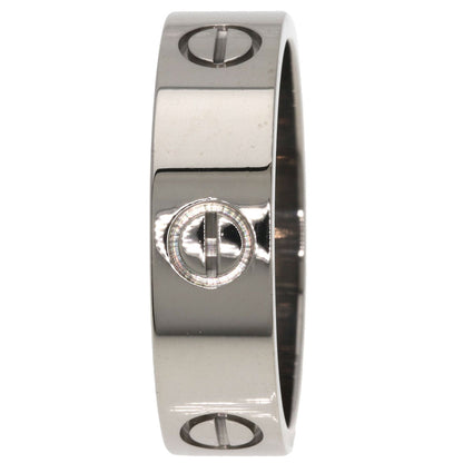 CARTIER love ring #61 Ring K18 White Gold mens [Used]