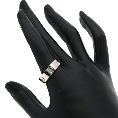 CARTIER love ring #61 Ring K18 White Gold mens [Used]