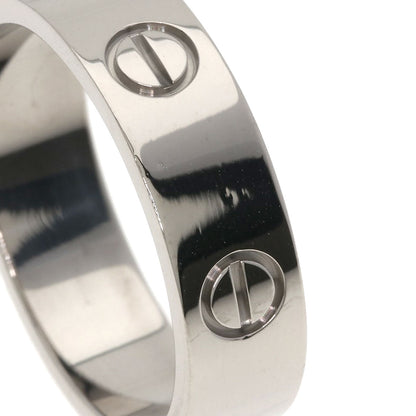 CARTIER love ring #61 Ring K18 White Gold mens [Used]