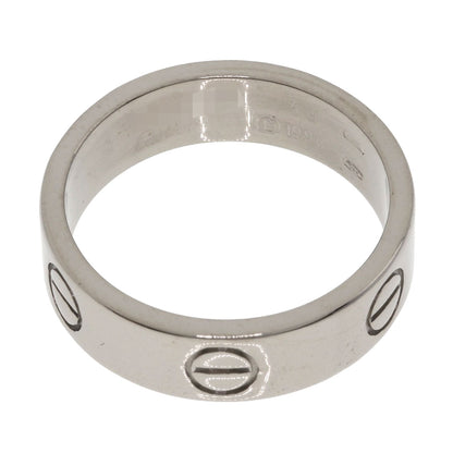CARTIER love ring #55 Ring K18 White Gold Ladies [Used]