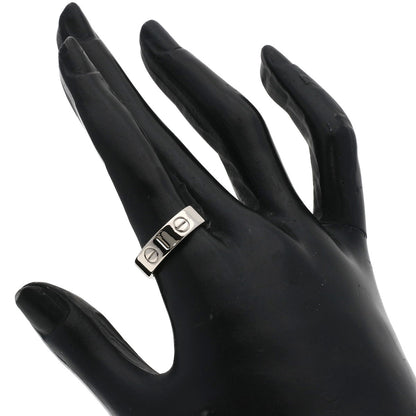 CARTIER love ring #55 Ring K18 White Gold Ladies [Used]