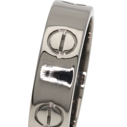 CARTIER love ring #55 Ring K18 White Gold Ladies [Used]
