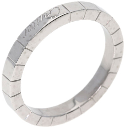 CARTIER Lanier # 58 Ring K18 White Gold Ladies [Used]
