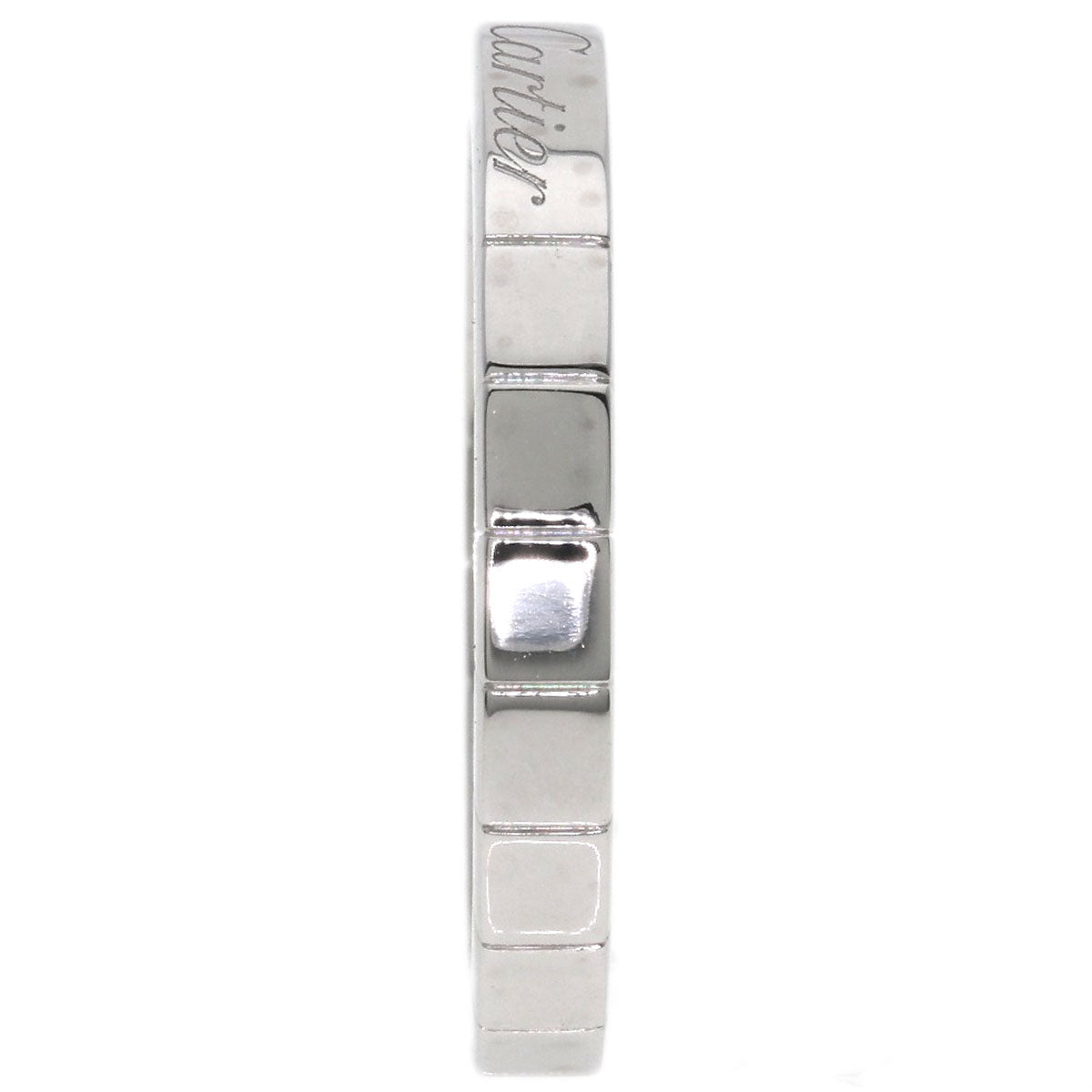 CARTIER Lanier # 58 Ring K18 White Gold Ladies [Used]