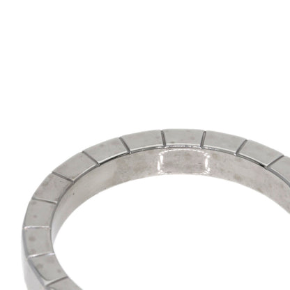 CARTIER Lanier # 58 Ring K18 White Gold Ladies [Used]