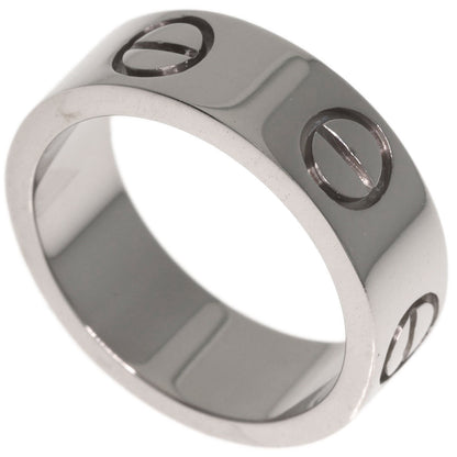 CARTIER love ring #45 Ring K18 White Gold Ladies [Used]