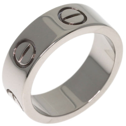 CARTIER love ring #45 Ring K18 White Gold Ladies [Used]