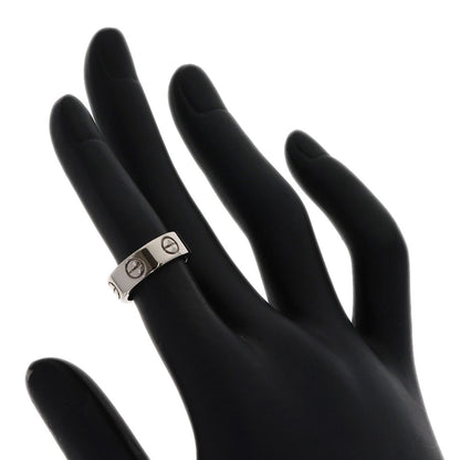 CARTIER love ring #45 Ring K18 White Gold Ladies [Used]