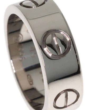 CARTIER love ring #45 Ring K18 White Gold Ladies [Used]
