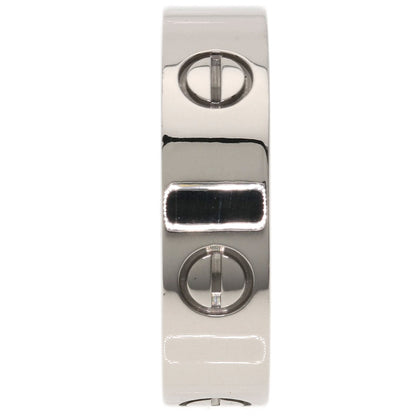 CARTIER love ring #61 Ring K18 White Gold Ladies [Used]