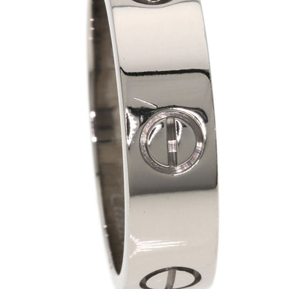 CARTIER love ring #61 Ring K18 White Gold Ladies [Used]