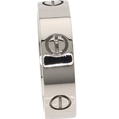 CARTIER love ring #61 Ring K18 White Gold Ladies [Used]