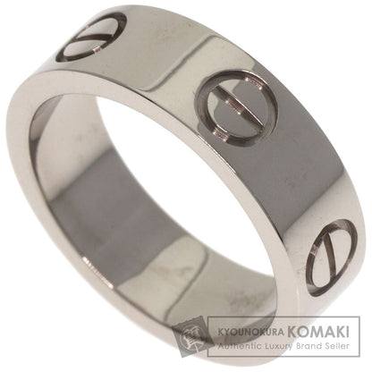 CARTIER love ring #49 Ring K18 White Gold Ladies [Used]