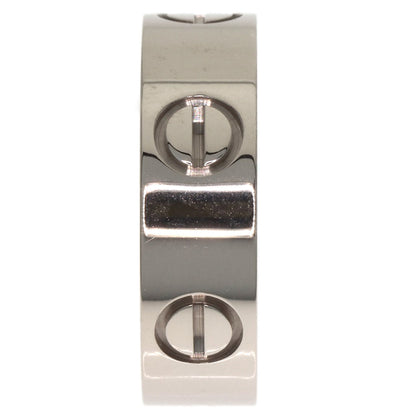 CARTIER love ring #49 Ring K18 White Gold Ladies [Used]