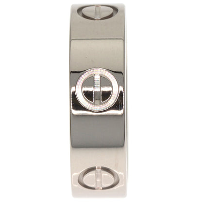 CARTIER love ring #50 Ring K18 White Gold Ladies [Used]