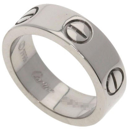 CARTIER love ring #48 Ring K18 White Gold Ladies [Used]