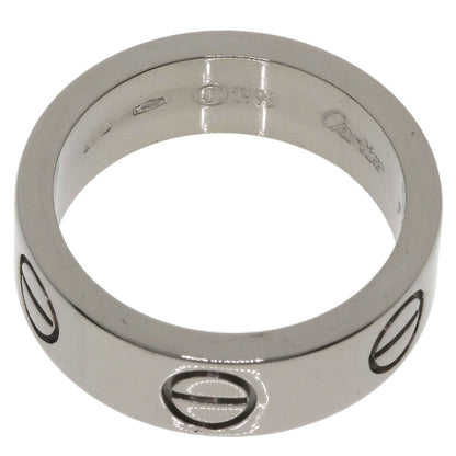 CARTIER love ring #48 Ring K18 White Gold Ladies [Used]
