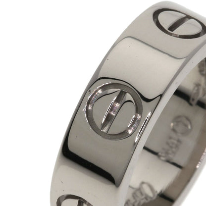 CARTIER love ring #48 Ring K18 White Gold Ladies [Used]