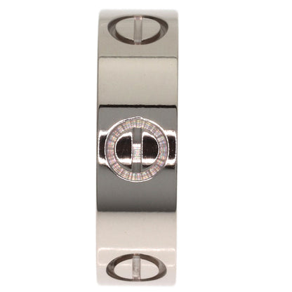 CARTIER love ring #49 Ring K18 White Gold Ladies [Used]