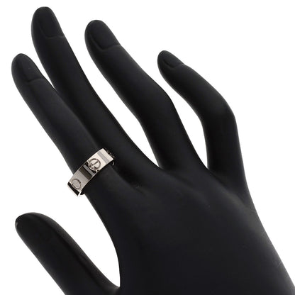 CARTIER love ring #49 Ring K18 White Gold Ladies [Used]