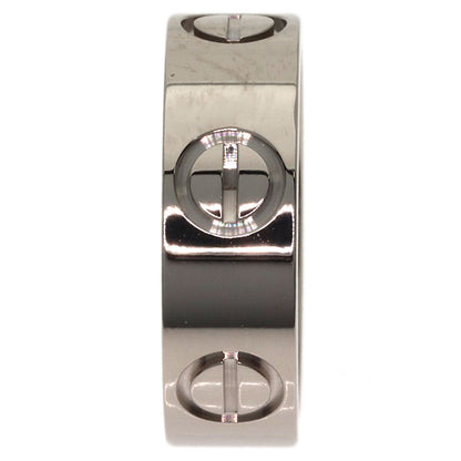 CARTIER love ring #45 Ring K18 White Gold Ladies [Used]