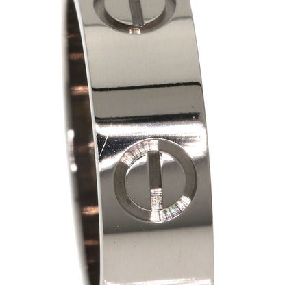 CARTIER love ring #49 Ring K18 White Gold Ladies [Used]