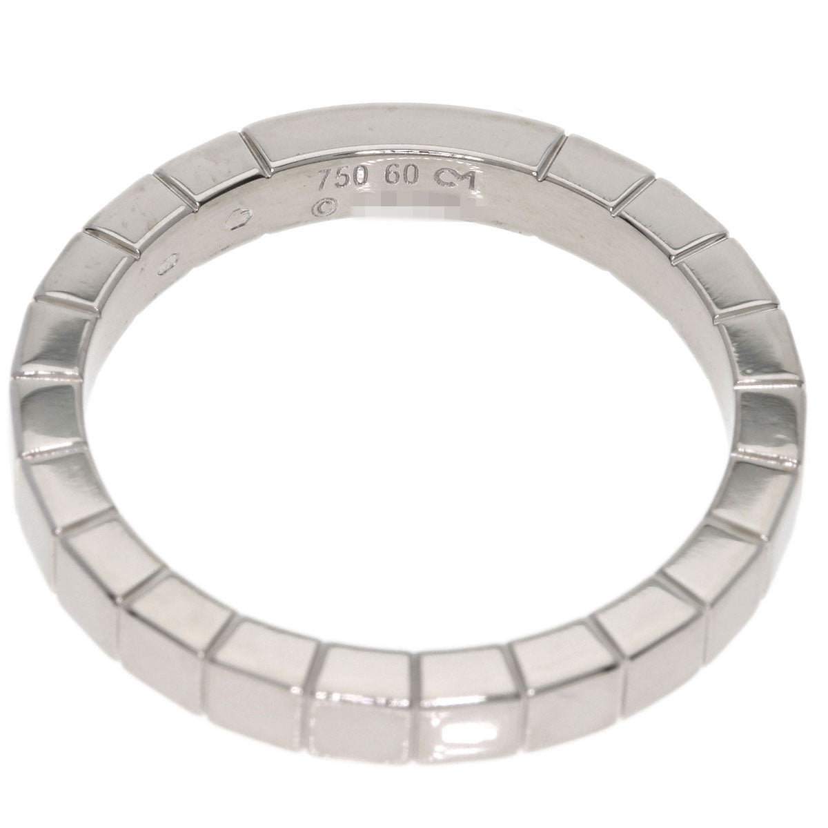 CARTIER Lanier # 60 Ring K18 White Gold Ladies [Used]