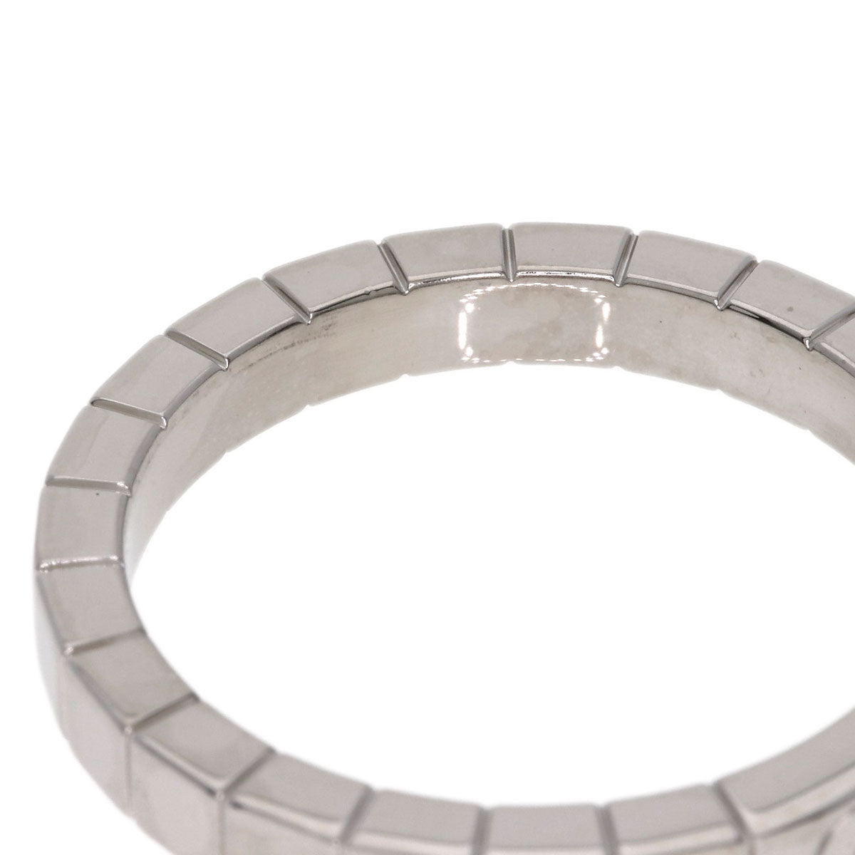 CARTIER Lanier # 60 Ring K18 White Gold Ladies [Used]