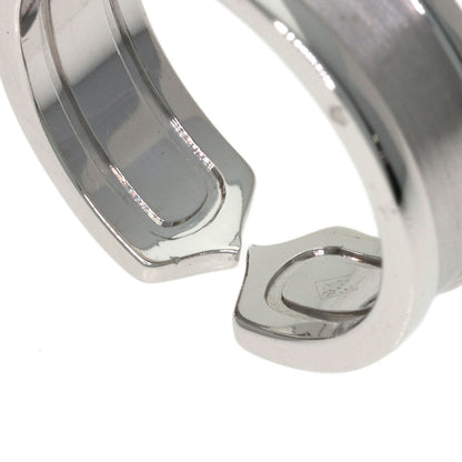 CARTIER C2 Ring SM #55 Ring K18 White Gold Ladies [Used]