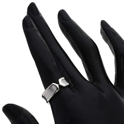 CARTIER C2 Ring SM #55 Ring K18 White Gold Ladies [Used]