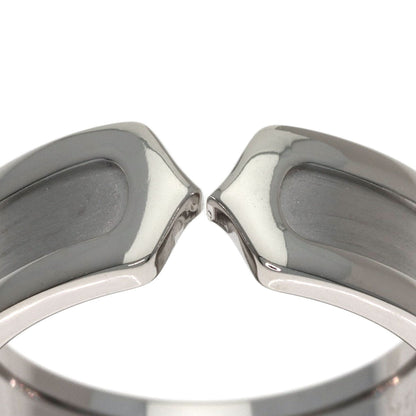 CARTIER C2 Ring SM #55 Ring K18 White Gold Ladies [Used]