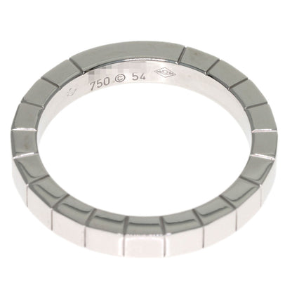 CARTIER Laniere # 54 Ring K18 White Gold Ladies [Used]