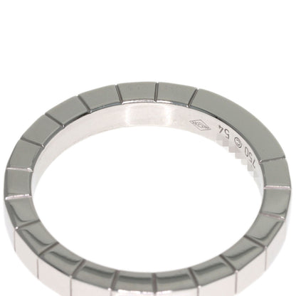 CARTIER Laniere # 54 Ring K18 White Gold Ladies [Used]