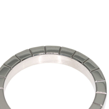 CARTIER Laniere # 54 Ring K18 White Gold Ladies [Used]