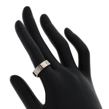 CARTIER love ring #52 Ring K18 White Gold Ladies [Used]