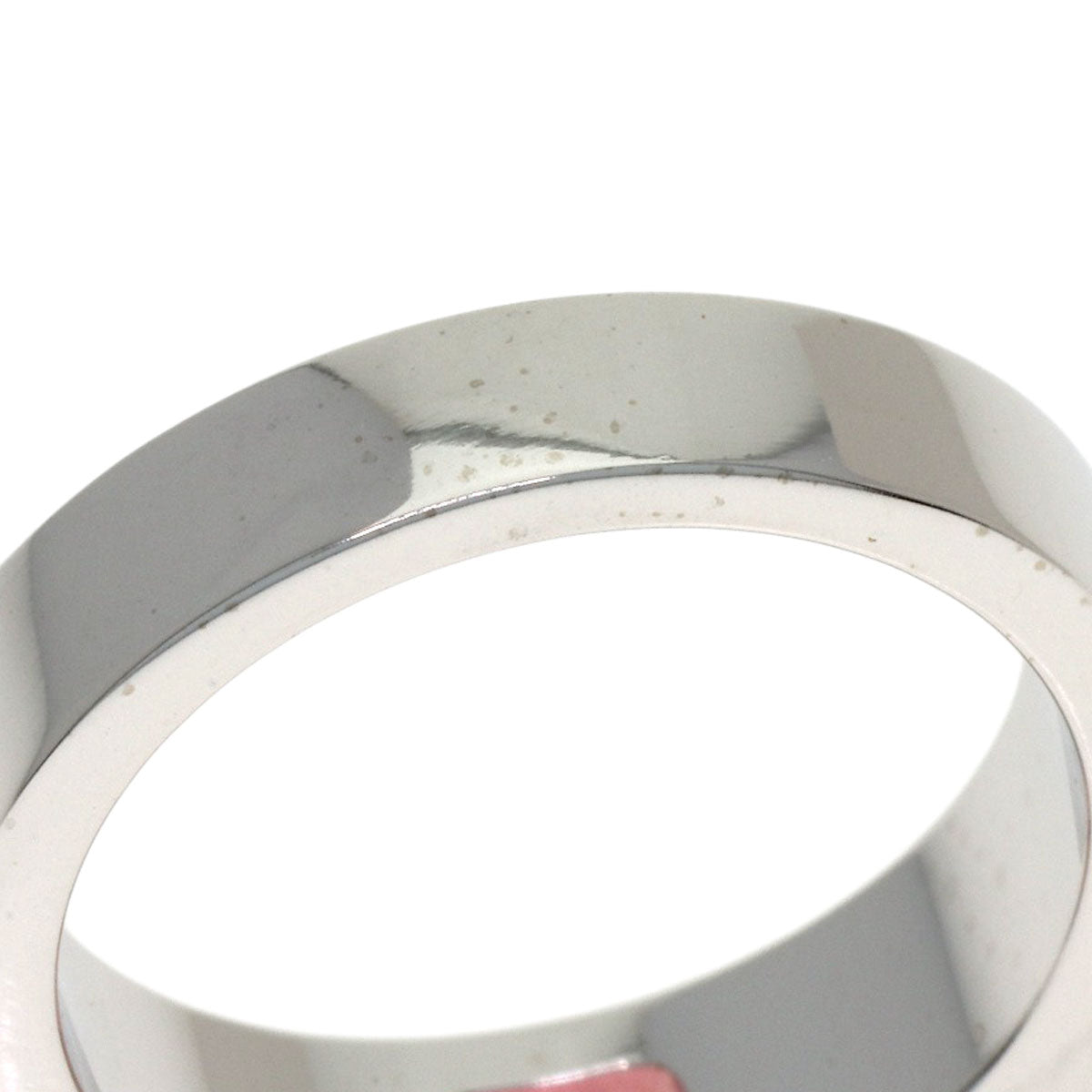 CARTIER Tank Pink Tourmaline #50 Ring K18 White Gold Ladies [Used]