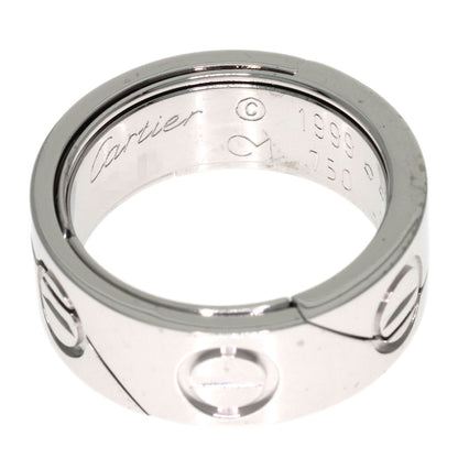 CARTIER Astro love ring #49 Ring K18 White Gold Ladies [Used]