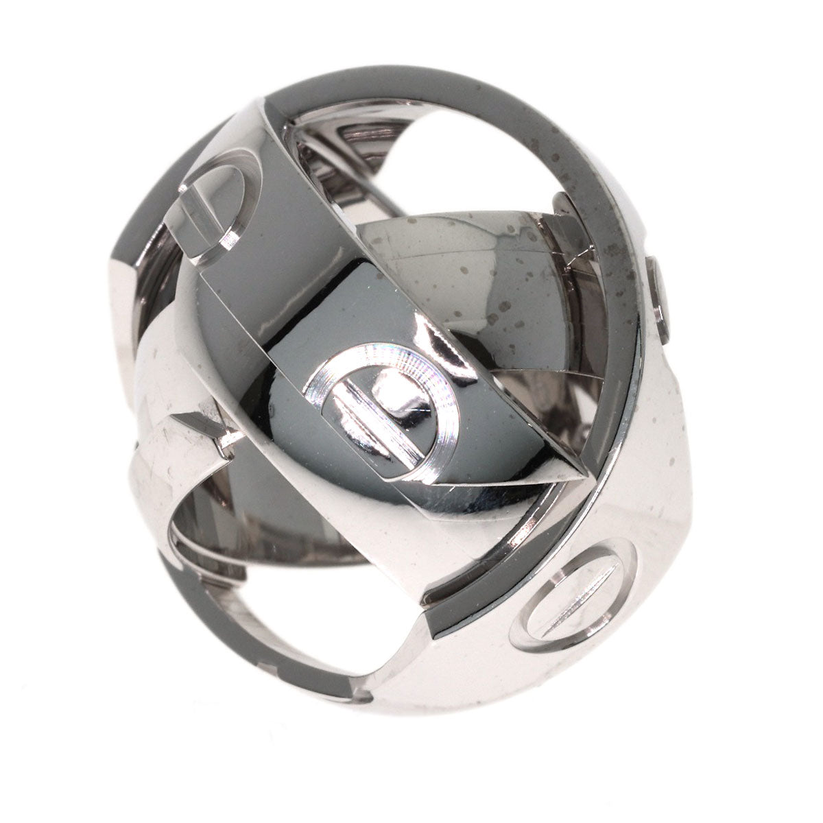 CARTIER Astro love ring #49 Ring K18 White Gold Ladies [Used]
