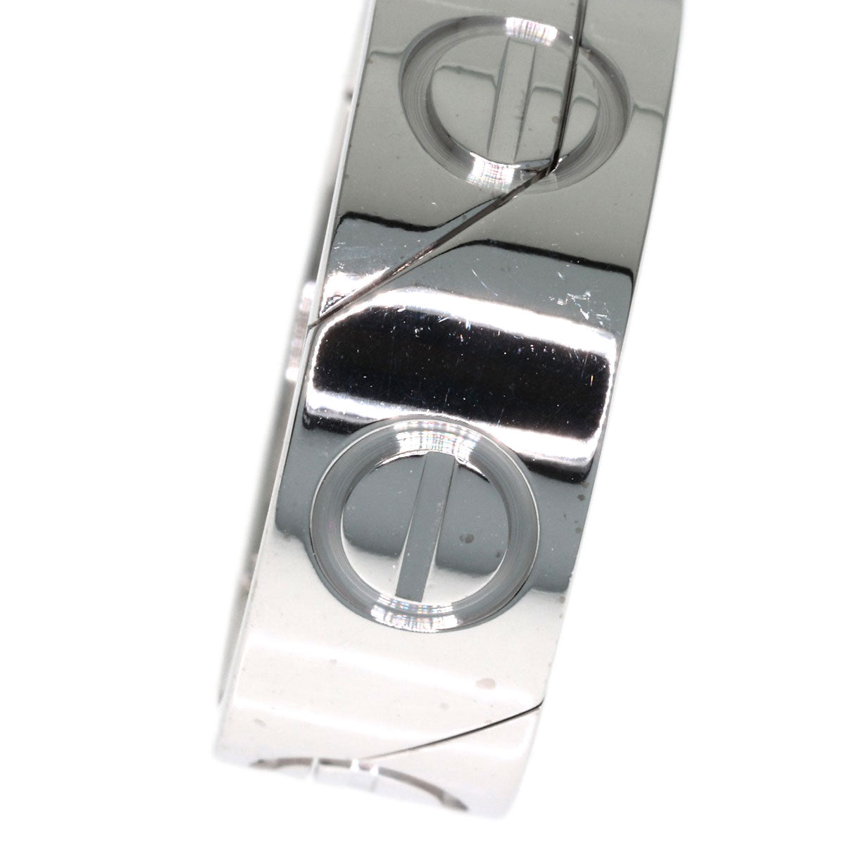 CARTIER Astro love ring #49 Ring K18 White Gold Ladies [Used]