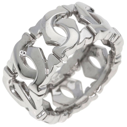 CARTIER Entrelaces Ring #46 Ring K18 White Gold Ladies [Used]