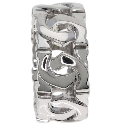 CARTIER Entrelaces Ring #46 Ring K18 White Gold Ladies [Used]