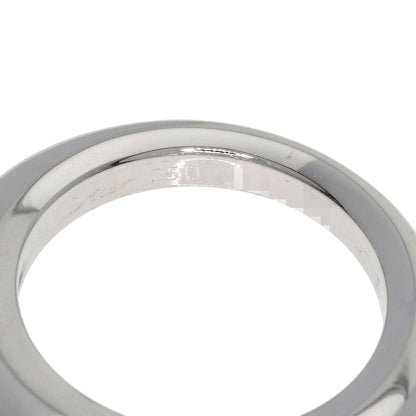 CARTIER C de Cartier Solitaire Diamond #47 Ring K18 White Gold Ladies [Used]