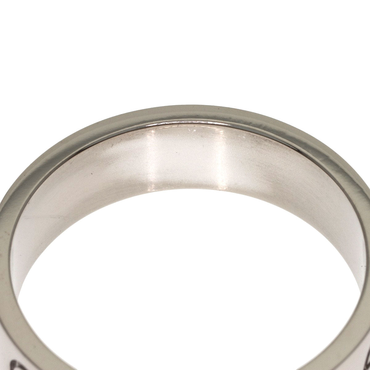 CARTIER love ring #61 Ring K18 White Gold Ladies [Used]