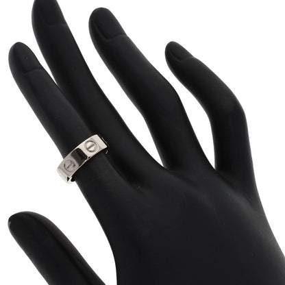 CARTIER love ring #47 Ring K18 White Gold Ladies [Used]