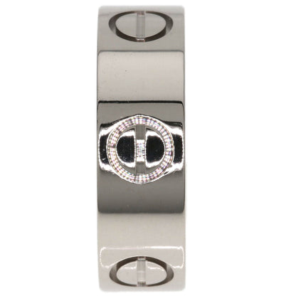 CARTIER love ring #47 Ring K18 White Gold Ladies [Used]