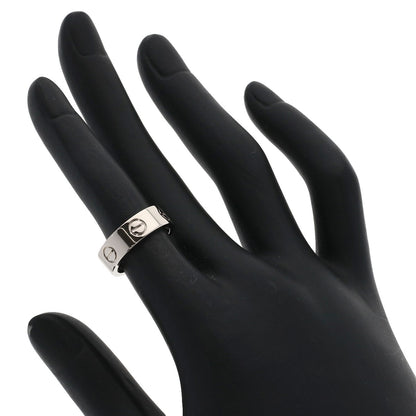 CARTIER love ring #47 Ring K18 White Gold Ladies [Used]