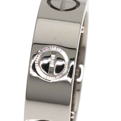 CARTIER love ring #47 Ring K18 White Gold Ladies [Used]