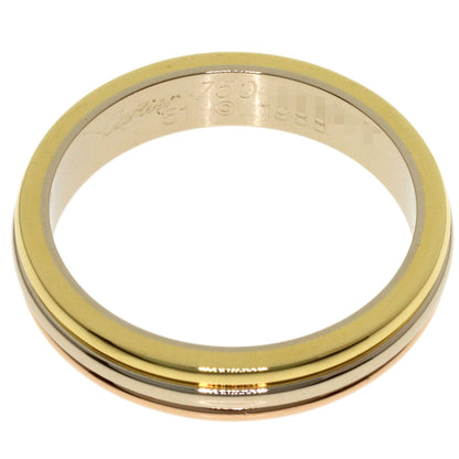CARTIER Three Color #51 Ring K18 Yellow Gold K18 White GoldLadies [Used]