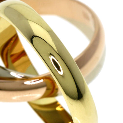 CARTIER Trinity #51 Ring K18 Yellow Gold 18K Pink GoldLadies [Used]