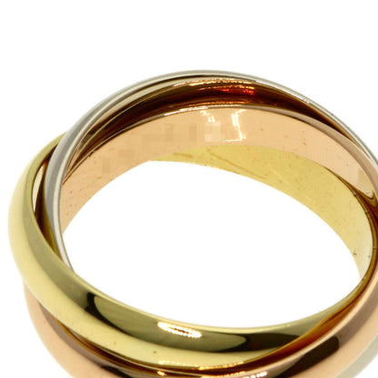 CARTIER Trinity #53 Ring K18 Yellow Gold K18 White GoldLadies [Used]